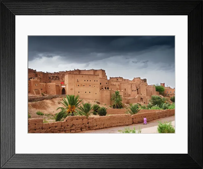 Framed Print : The old city of Ouarzazate. Morocco Framed Print : The old city of Ouarzazate. Morocco