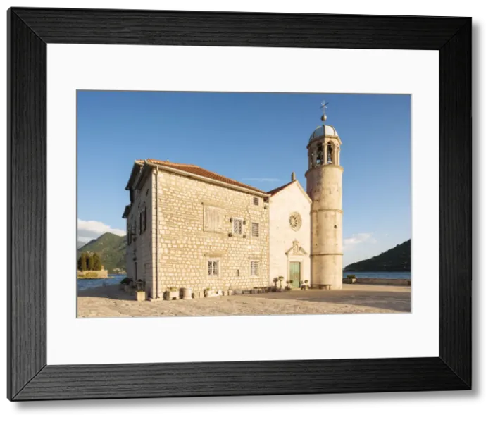 Framed Print : Exterior of The Roman Catholic Church of Our Lady of the Rocks, Our Lady of the Rocks Framed Print : Exterior of The Roman Catholic Church of Our Lady of the Rocks, Our Lady of the Rocks