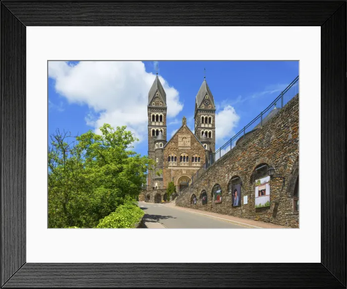 Framed Print : Church of Clervaux, Kanton Clervaux, Luxembourg Framed Print : Church of Clervaux, Kanton Clervaux, Luxembourg