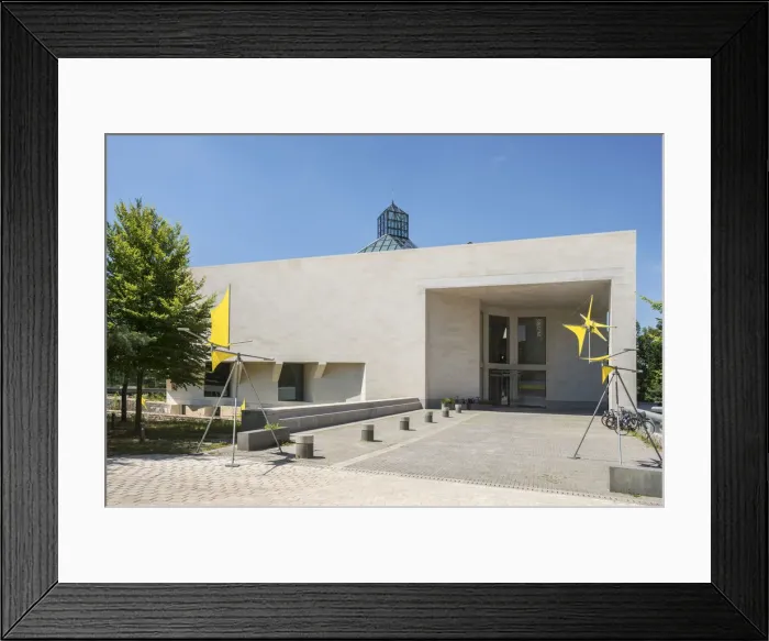 Framed Print : Grand Duke Jean Museum of Modern Art, Luxembourg
