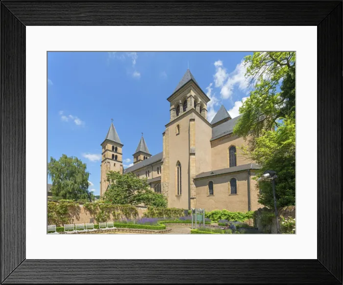 Framed Print : Basilica of Echternach, Kanton Echternach, Luxembourg Framed Print : Basilica of Echternach, Kanton Echternach, Luxembourg