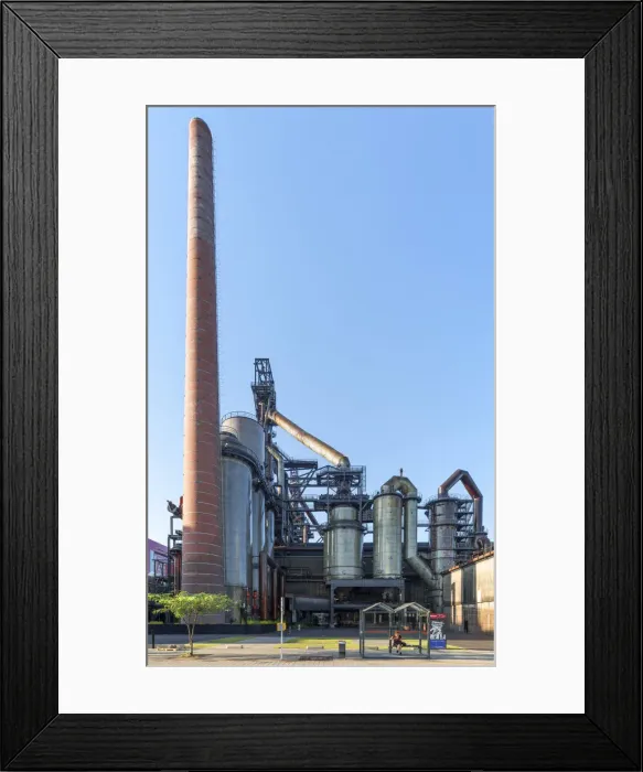 Framed Print : Former steel works museum at Belval, Esch-sur-Alzette, Kanton Esch, Luxembourg Framed Print : Former steel works museum at Belval, Esch-sur-Alzette, Kanton Esch, Luxembourg