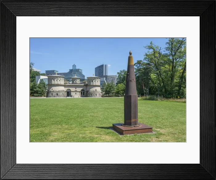 Framed Print : View from ObergrAonewald fortress at ThAoningen fortress with Museum Drei Eichelen Framed Print : View from ObergrAonewald fortress at ThAoningen fortress with Museum Drei Eichelen