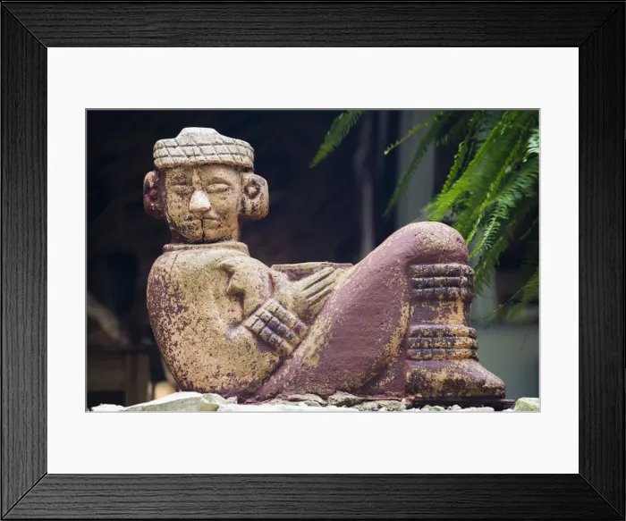Framed Print : Chaac Mool Statue, Yucatan, Mexico Framed Print : Chaac Mool Statue, Yucatan, Mexico