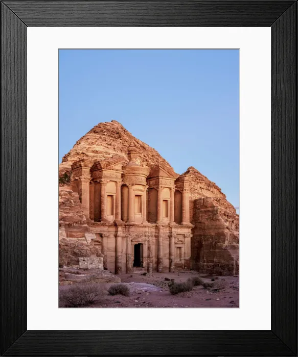 Framed Print : The Monastery, Ad-Deir at dusk, Petra, Ma an Governorate, Jordan Framed Print : The Monastery, Ad-Deir at dusk, Petra, Ma an Governorate, Jordan