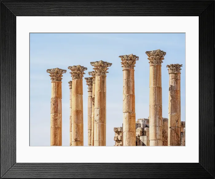 Framed Print : Temple of Artemis, Jerash, Jerash Governorate, Jordan Framed Print : Temple of Artemis, Jerash, Jerash Governorate, Jordan