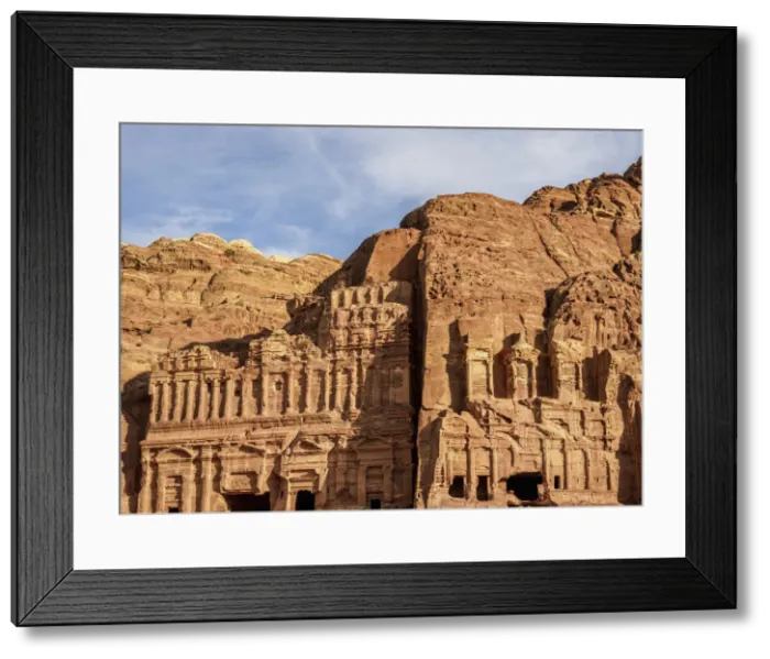 Framed Print : Palace and Corinthian Tombs, Petra, Ma an Governorate, Jordan Framed Print : Palace and Corinthian Tombs, Petra, Ma an Governorate, Jordan