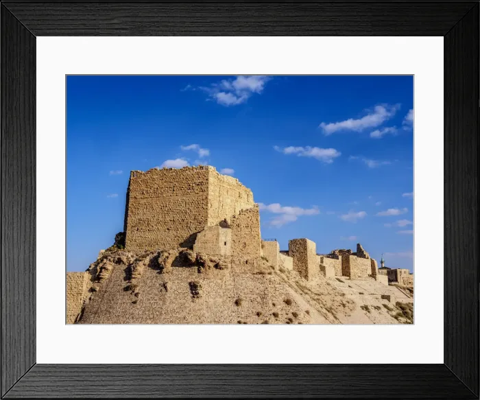 Framed Print : Kerak Castle, Al-Karak, Karak Governorate, Jordan Framed Print : Kerak Castle, Al-Karak, Karak Governorate, Jordan