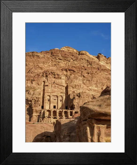 Framed Print : The Urn Tomb, Petra, Ma an Governorate, Jordan