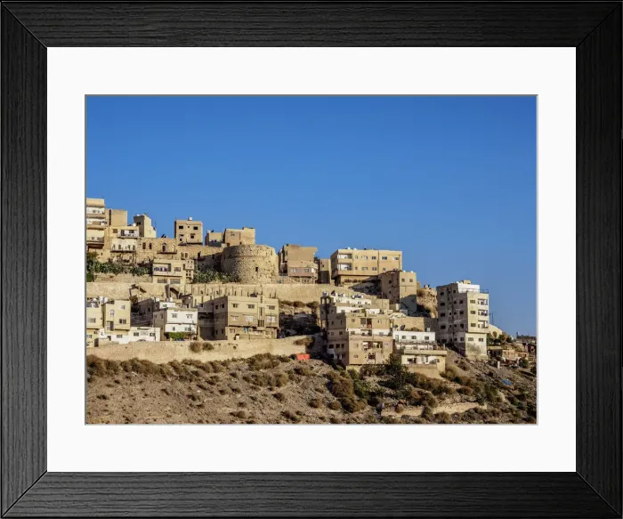 Framed Print : Al-Karak, Karak Governorate, Jordan Framed Print : Al-Karak, Karak Governorate, Jordan