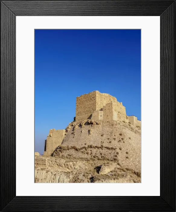 Framed Print : Kerak Castle, Al-Karak, Karak Governorate, Jordan Framed Print : Kerak Castle, Al-Karak, Karak Governorate, Jordan