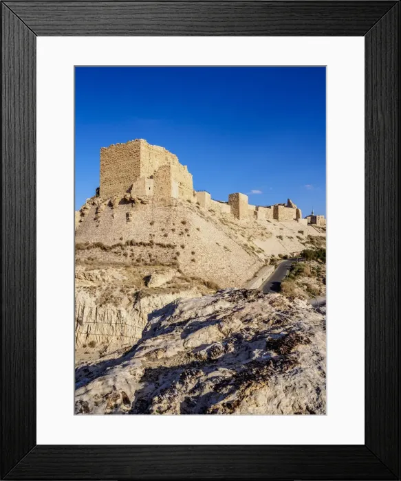 Framed Print : Kerak Castle, Al-Karak, Karak Governorate, Jordan Framed Print : Kerak Castle, Al-Karak, Karak Governorate, Jordan