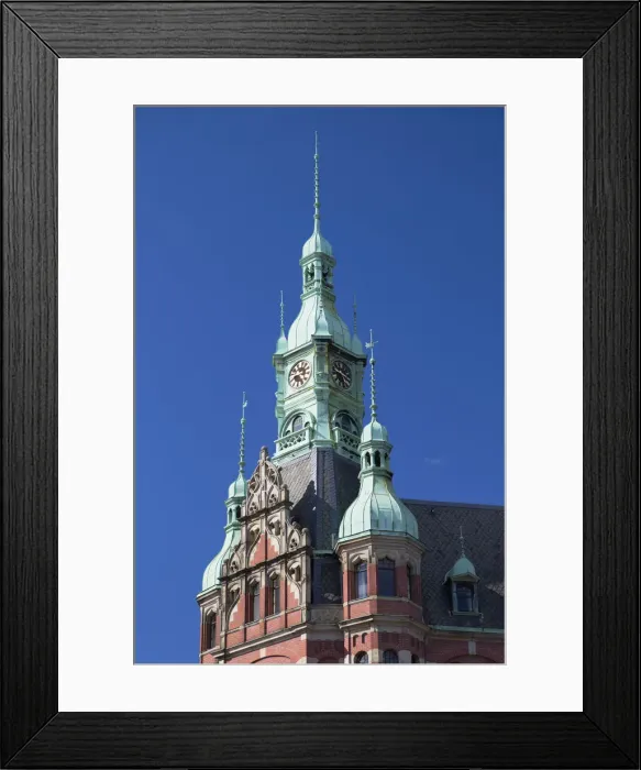 Framed Print : Architecture of Speicherstadt (UNESCO World Heritage Site), Hamburg, Germany Framed Print : Architecture of Speicherstadt (UNESCO World Heritage Site), Hamburg, Germany