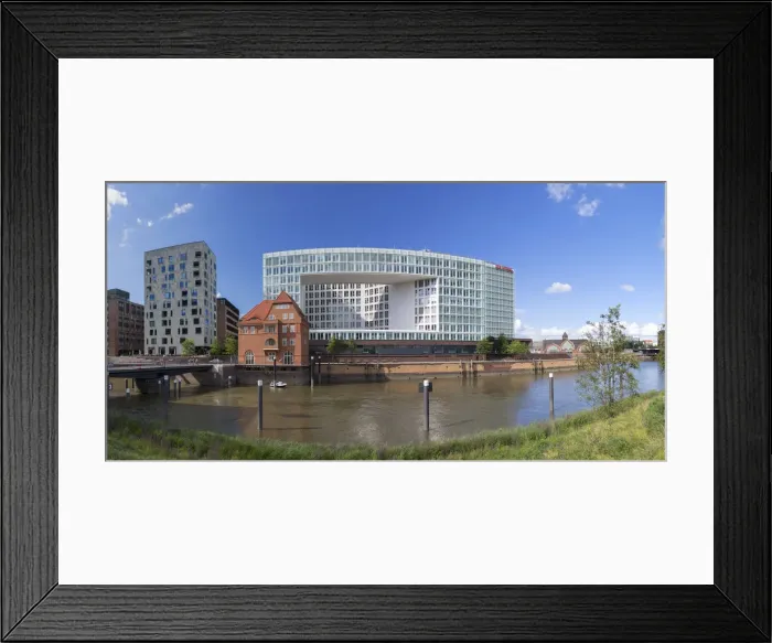 Framed Print : Der Spiegel building, HafenCity, Hamburg, Germany Framed Print : Der Spiegel building, HafenCity, Hamburg, Germany