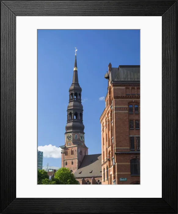 Framed Print : St Katharinen Church, Hamburg, Germany Framed Print : St Katharinen Church, Hamburg, Germany