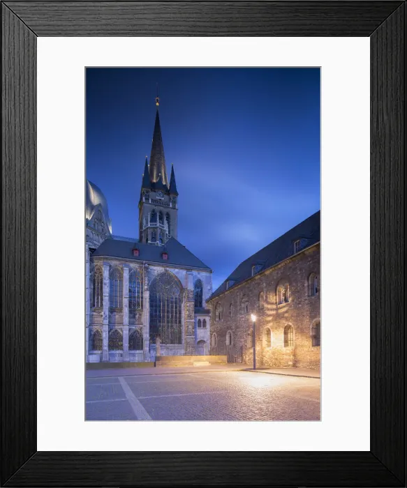 Framed Print : Aachen Cathedral (UNESCO World Heritage Site), Aachen, North Rhine Westphalia, Germany Framed Print : Aachen Cathedral (UNESCO World Heritage Site), Aachen, North Rhine Westphalia, Germany