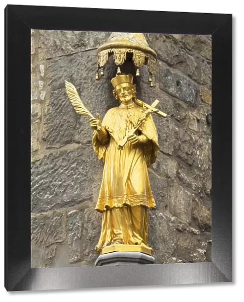 Statue in Markt, Aachen, North Rhine Westphalia, Germany