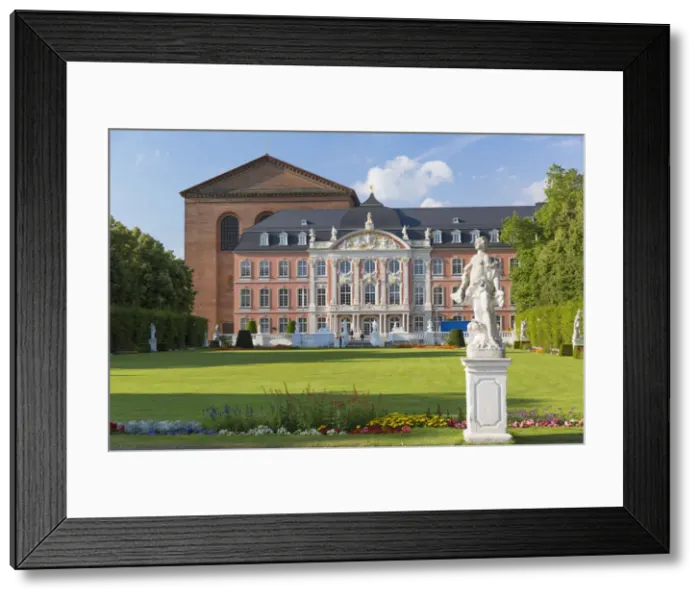 Framed Print : Basilica of Constantine and Rococo Palace, Trier, Rhineland-Palatinate, Germany Framed Print : Basilica of Constantine and Rococo Palace, Trier, Rhineland-Palatinate, Germany