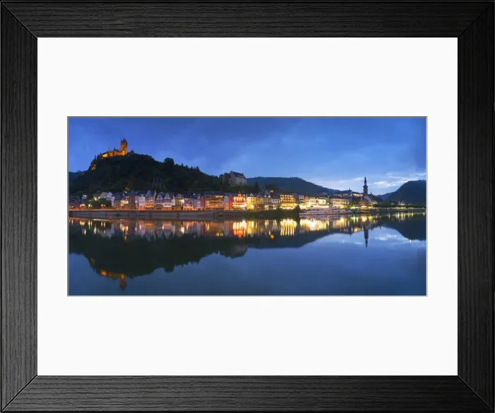 Framed Print : Cochem at dawn, Rhineland-Palatinate, Germany