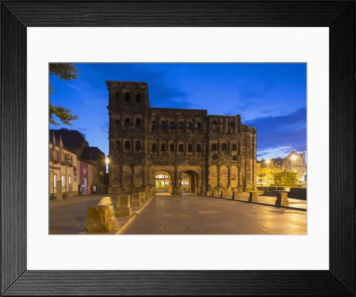 Framed Print : Porta Nigra (UNESCO World Heritage Site), Trier, Rhineland-Palatinate, Germany Framed Print : Porta Nigra (UNESCO World Heritage Site), Trier, Rhineland-Palatinate, Germany