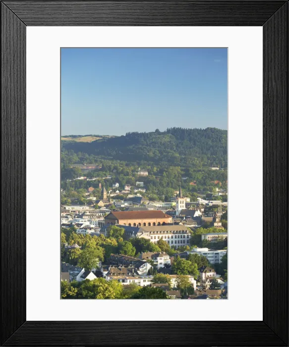 Framed Print : View of Trier, Rhineland-Palatinate, Germany Framed Print : View of Trier, Rhineland-Palatinate, Germany