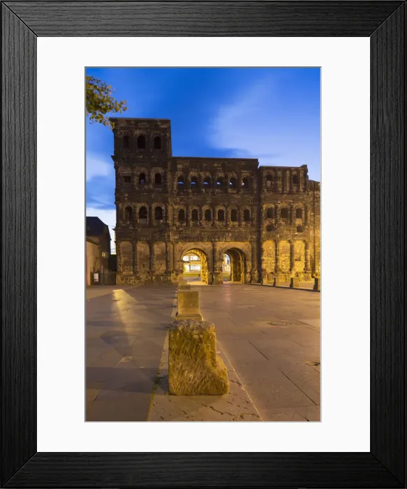 Framed Print : Porta Nigra (UNESCO World Heritage Site), Trier, Rhineland-Palatinate, Germany Framed Print : Porta Nigra (UNESCO World Heritage Site), Trier, Rhineland-Palatinate, Germany