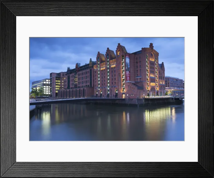 Framed Print : International Maritime Museum, Hamburg, Germany Framed Print : International Maritime Museum, Hamburg, Germany