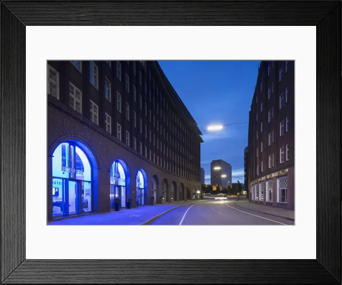 Framed Print : Chilehaus building in Kontorhausviertel area (UNESCO World Heritage Site), Hamburg Framed Print : Chilehaus building in Kontorhausviertel area (UNESCO World Heritage Site), Hamburg