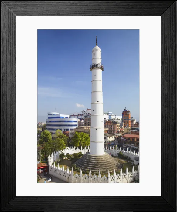 Framed Print : Bhimsen Tower, Kathmandu, Nepal