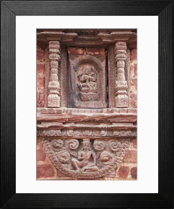 Framed Print : Detail of wooden carvings, Durbar Square (UNESCO World Heritage Site), Kathmandu, Nepal Framed Print : Detail of wooden carvings, Durbar Square (UNESCO World Heritage Site), Kathmandu, Nepal
