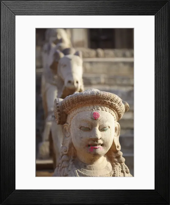 Framed Print : Statues of Siddhi Lakshmi Temple, Durbar Square, Bhaktapur (UNESCO World Heritage Site) Framed Print : Statues of Siddhi Lakshmi Temple, Durbar Square, Bhaktapur (UNESCO World Heritage Site)