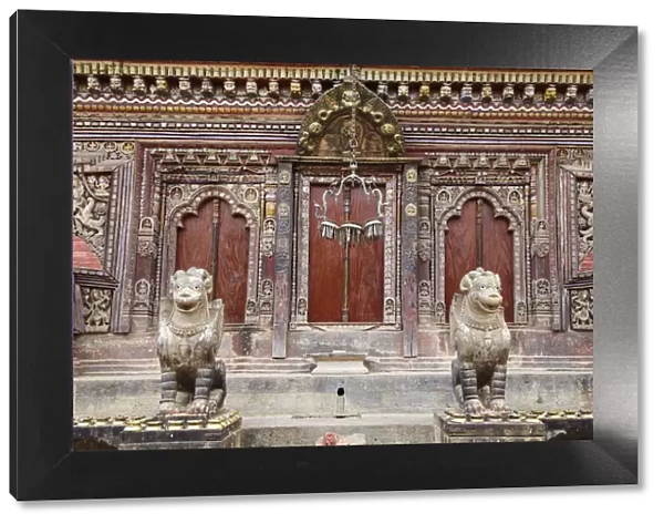 Changu Narayan Temple (UNESCO World Heritage Site), Bhaktapur, Kathmandu Valley, Nepal