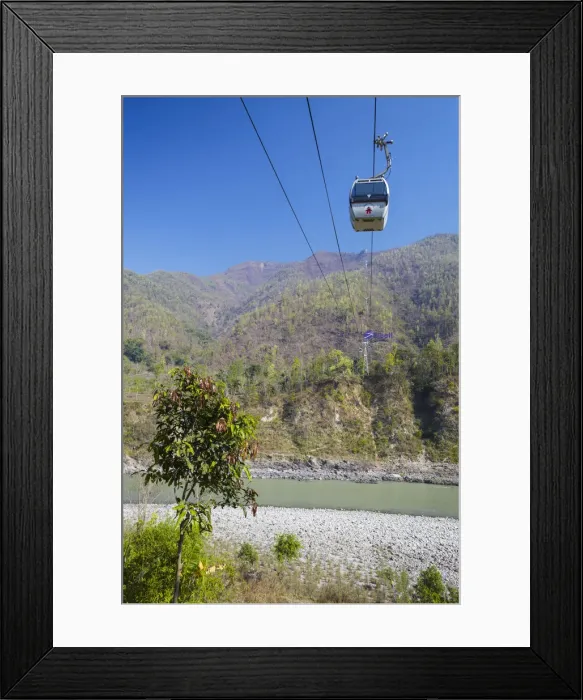 Framed Print : Cable car to Manakamana Temple, Gorkha District, Gandaki, Nepal Framed Print : Cable car to Manakamana Temple, Gorkha District, Gandaki, Nepal