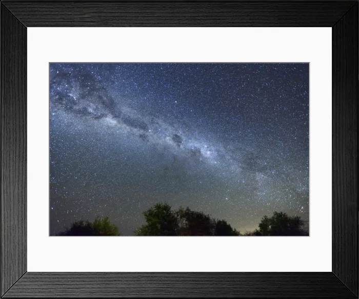 Framed Print : Africa, Namibia, Fiume Lodge, Night Sky Framed Print : Africa, Namibia, Fiume Lodge, Night Sky