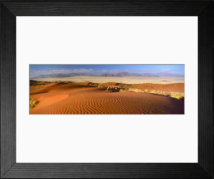 Framed Print : Sand Dunes, Namib Rand, Namibia, Africa