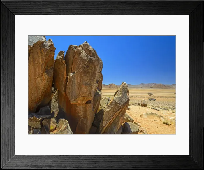 Framed Print : Africa, Namibia. Landscape near the Tiras Mountains Framed Print : Africa, Namibia. Landscape near the Tiras Mountains