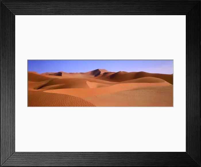 Framed Print : Sand Dunes, Sossusvlei, Namibia, Africa
