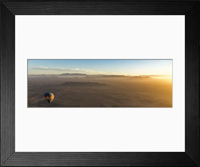 Framed Print : Africa, Namibia, Sossusvlei. Ballooning over the namib desert Framed Print : Africa, Namibia, Sossusvlei. Ballooning over the namib desert