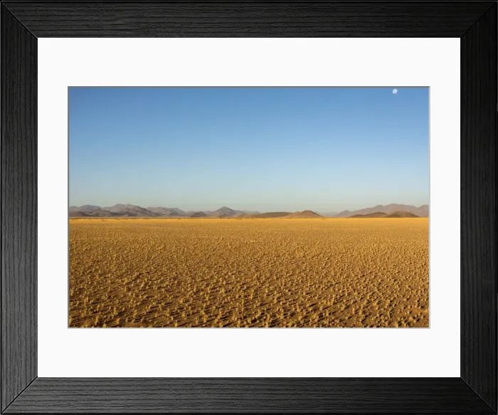 Framed Print : Africa, Namibia. Moonrise at Kanaan farm in Southern Namibia Framed Print : Africa, Namibia. Moonrise at Kanaan farm in Southern Namibia