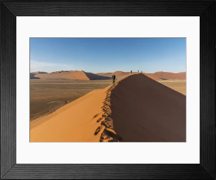 Framed Print : Africa, Namibia. On top of Dune 45 Framed Print : Africa, Namibia. On top of Dune 45