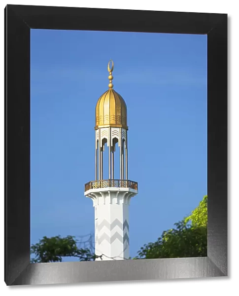 Minaret of Grand Friday Mosque, Male, North Male Atoll, Maldives