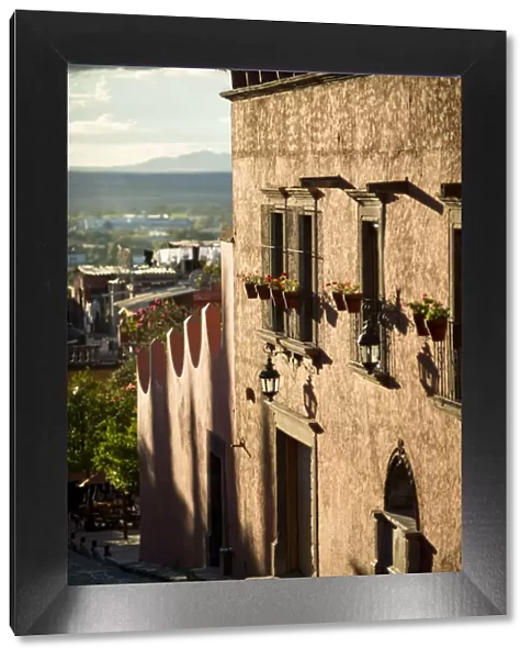 Cobbled Street, San Miguel de Allende, Guanajuato, Mexico