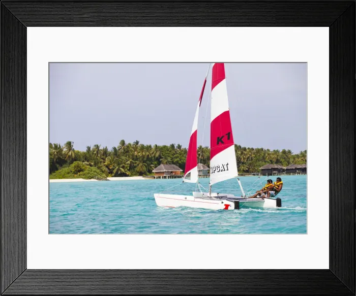 Framed Print : Maldives, Rasdhoo Atoll, Kuramathi Island Framed Print : Maldives, Rasdhoo Atoll, Kuramathi Island