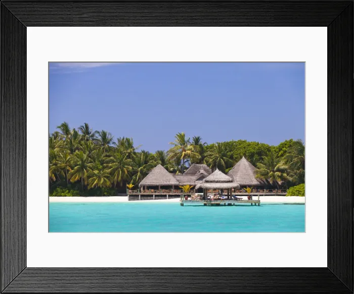 Framed Print : Maldives, Rasdhoo Atoll, Kuramathi Island Framed Print : Maldives, Rasdhoo Atoll, Kuramathi Island