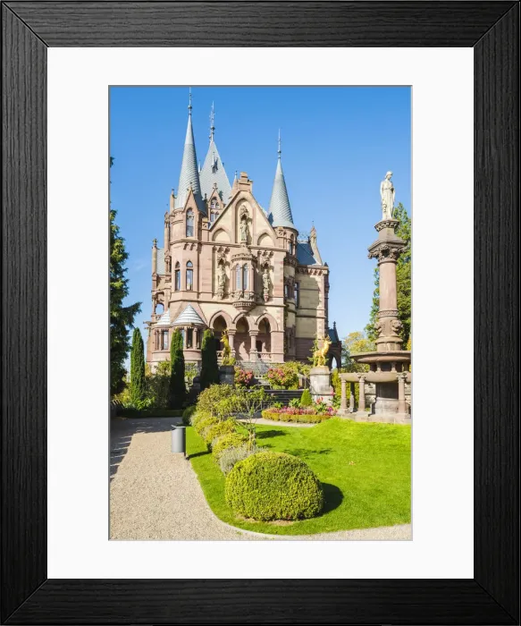 Framed Print : Schloss Drachenburg (Drachenburg Castle), Konigswinter, Rhein-Sieg-Kreis Framed Print : Schloss Drachenburg (Drachenburg Castle), Konigswinter, Rhein-Sieg-Kreis