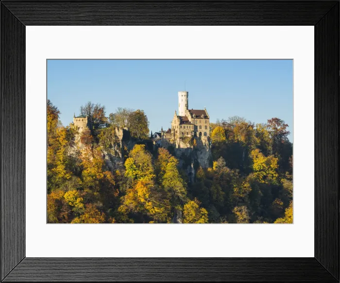 Framed Print : Liechtenstein Castle, (Württemberg), Reutlingen, Baden-Württemberg Framed Print : Liechtenstein Castle, (Württemberg), Reutlingen, Baden-Württemberg