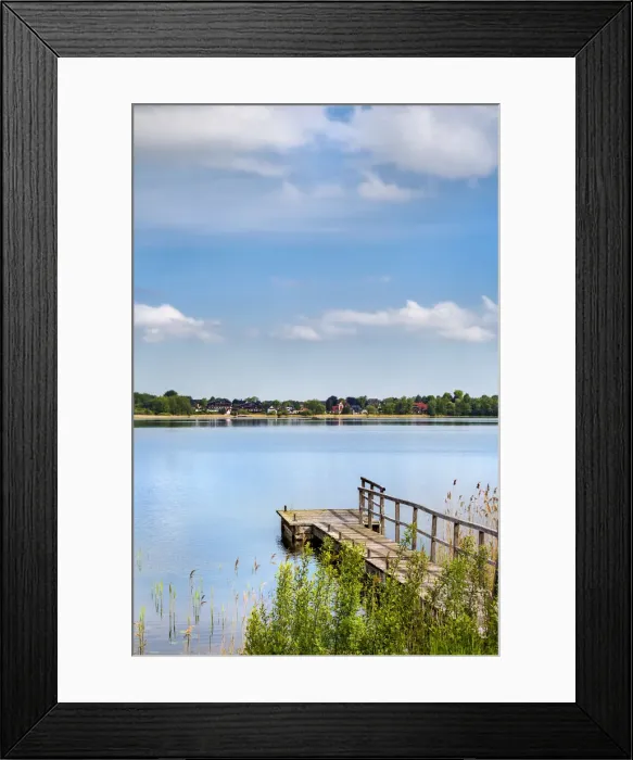Framed Print : View over lake Paonitz, Scharbeutz, Baltic coast, Schleswig-Holstein, Germany Framed Print : View over lake Paonitz, Scharbeutz, Baltic coast, Schleswig-Holstein, Germany