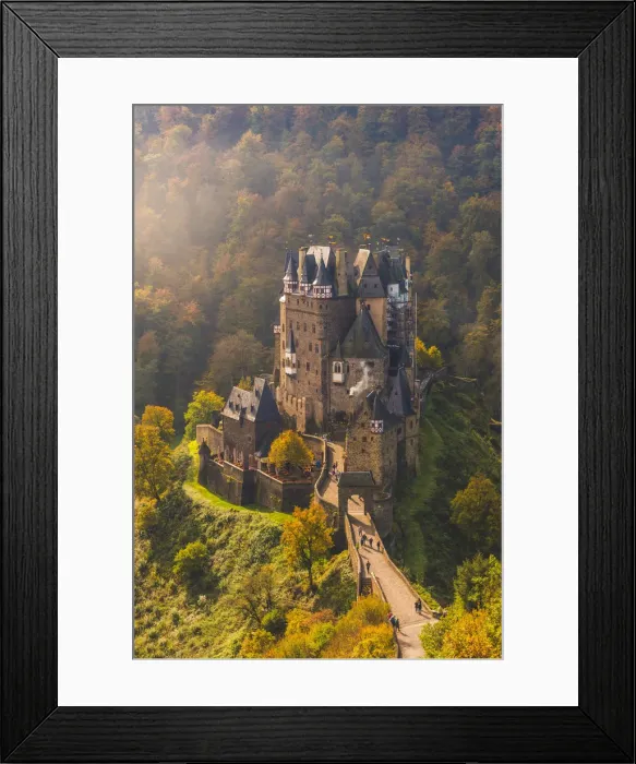 Framed Print : Eltz Castle, Wierschem, Mayen-Koblenz, Rhineland-Palatinate, Germany Framed Print : Eltz Castle, Wierschem, Mayen-Koblenz, Rhineland-Palatinate, Germany