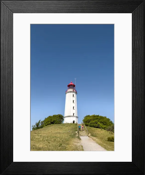 Framed Print : Lighthouse, Dornbusch, Hiddensee island, Mecklenburg-Western Pomerania, Germany Framed Print : Lighthouse, Dornbusch, Hiddensee island, Mecklenburg-Western Pomerania, Germany