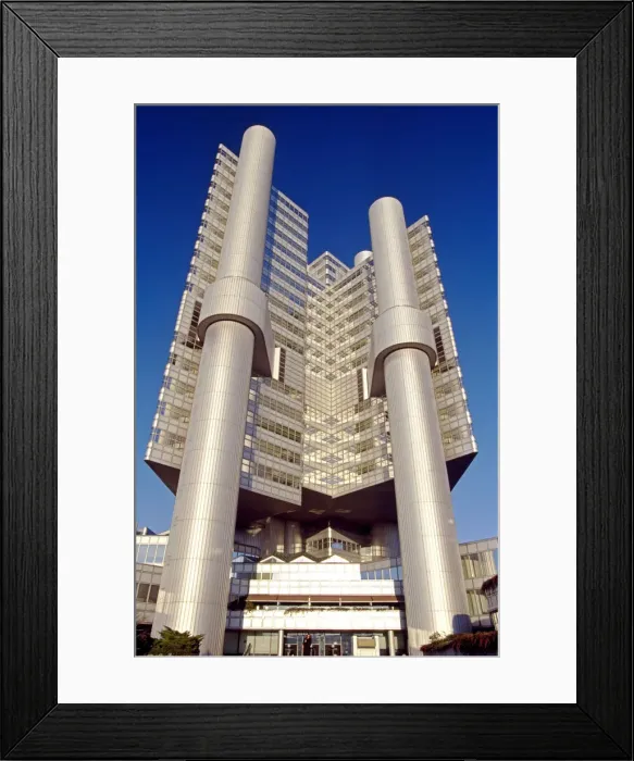 Framed Print : Hypo Bank, Munich, Bavaria, Germany